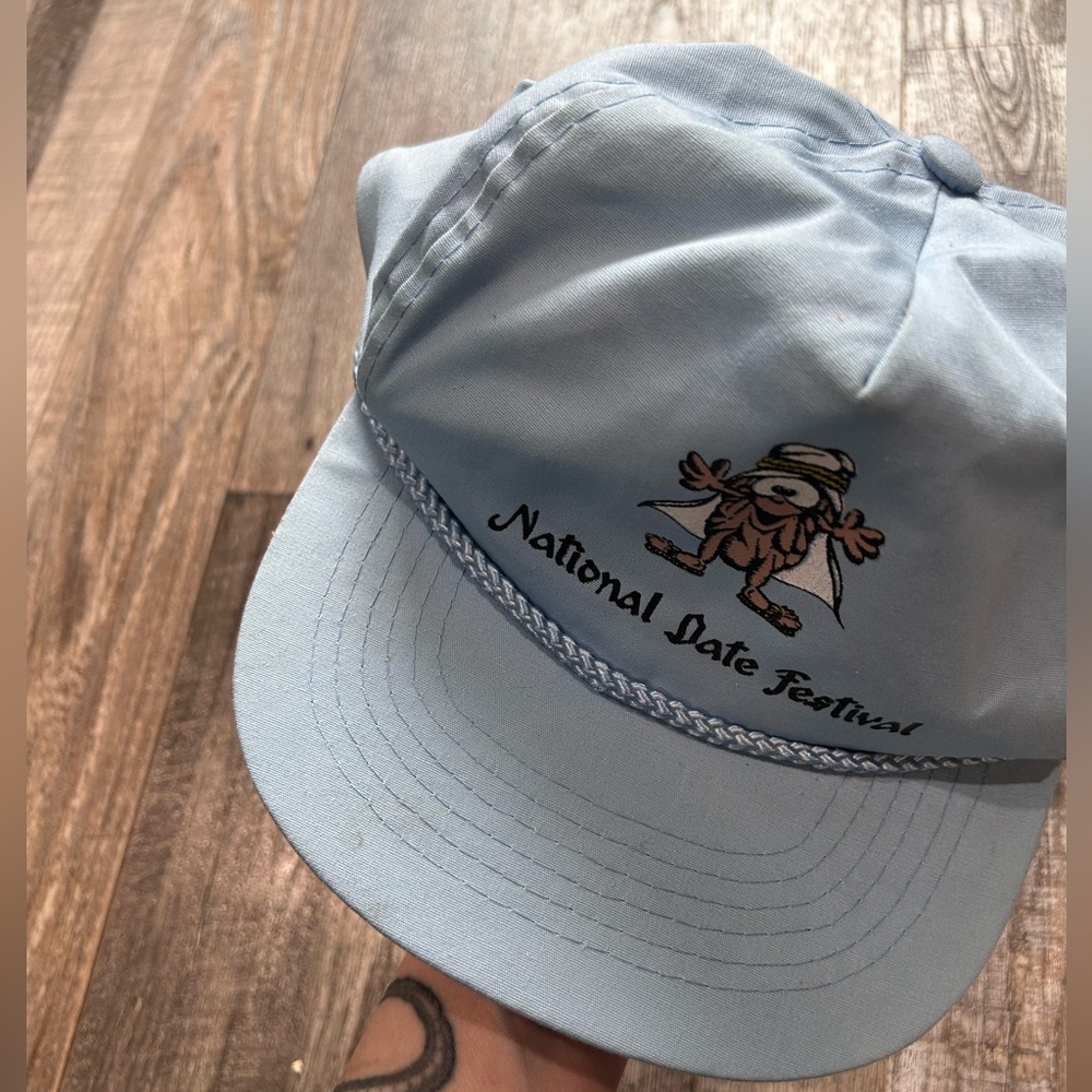 3/$10 Vintage National Date Festival Hat - Picture 2 of 7